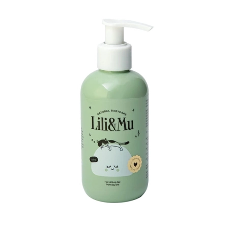 LILI&MU ŻEL DO MYCIA CIAŁĄ I WŁOSÓW DLA NIEMOWLĄT 200ML